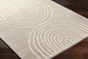 Fuat Medium Gray Area Rug - Clearance