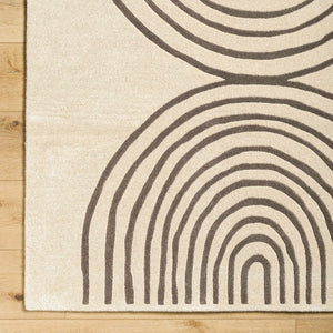 Fuat Beige Area Rug - Clearance