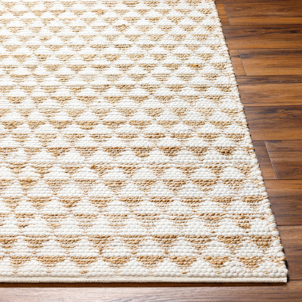 Colm Recycled White Jean Rug