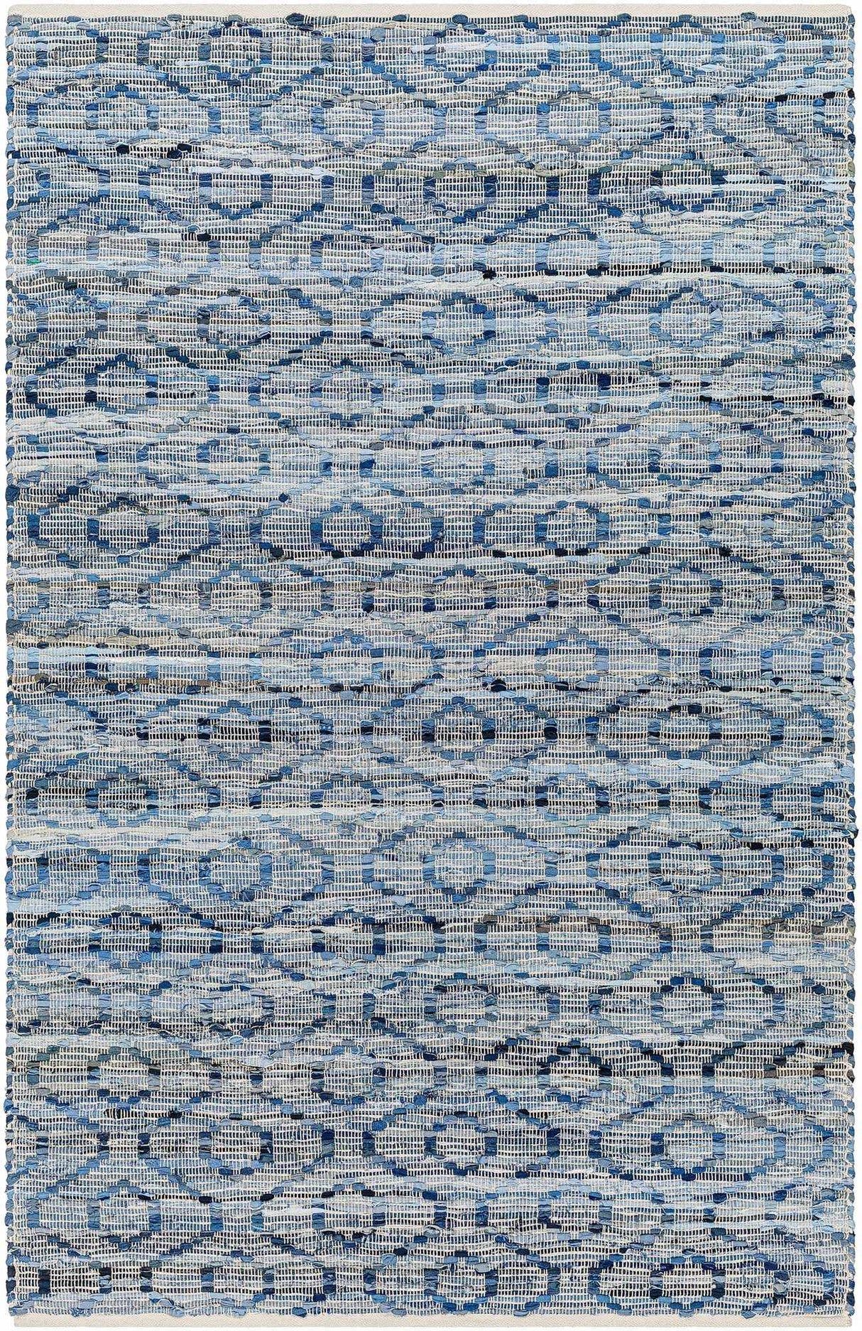 Gurit Blue & Brown Area Rug - Clearance