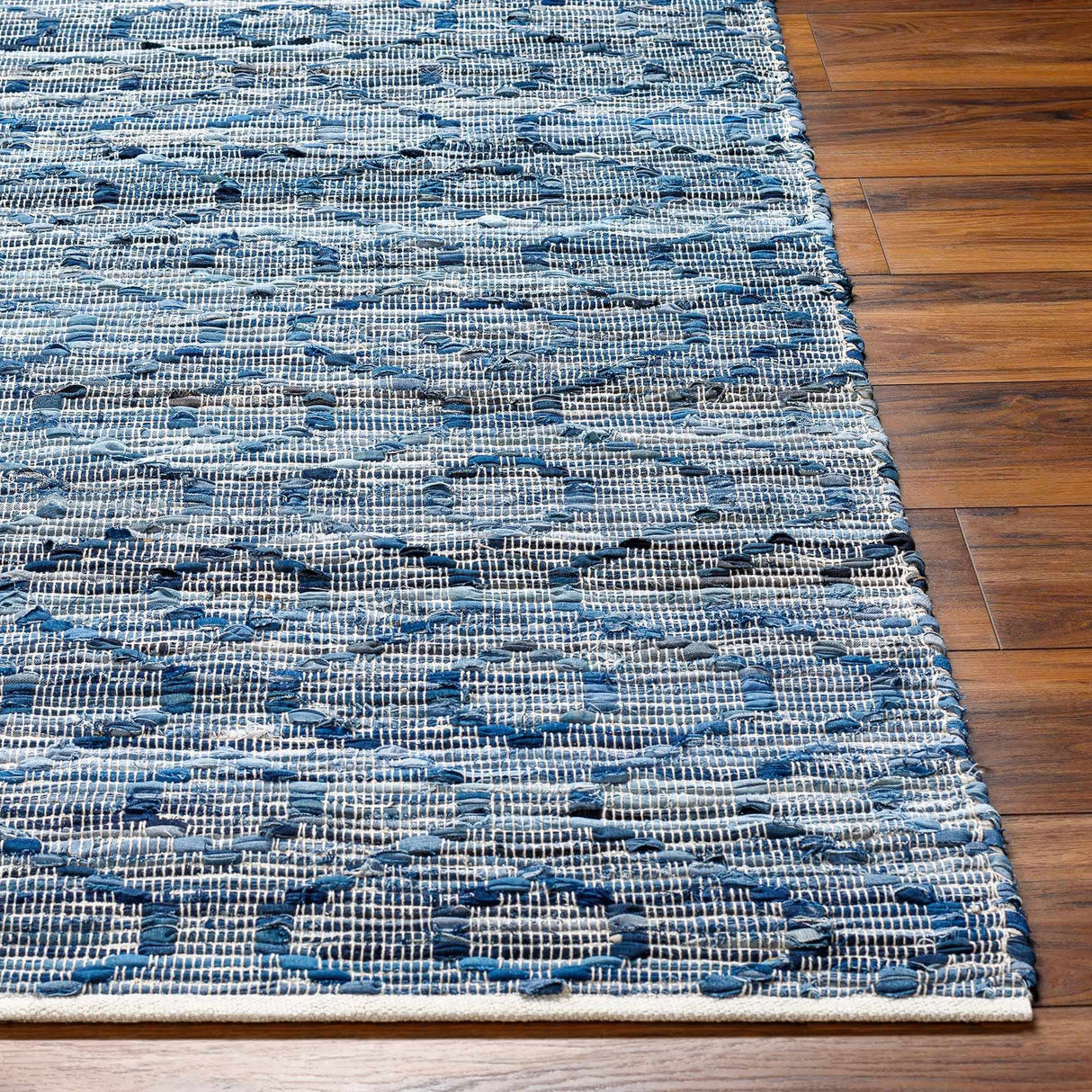 Gurit Blue & Brown Area Rug - Clearance