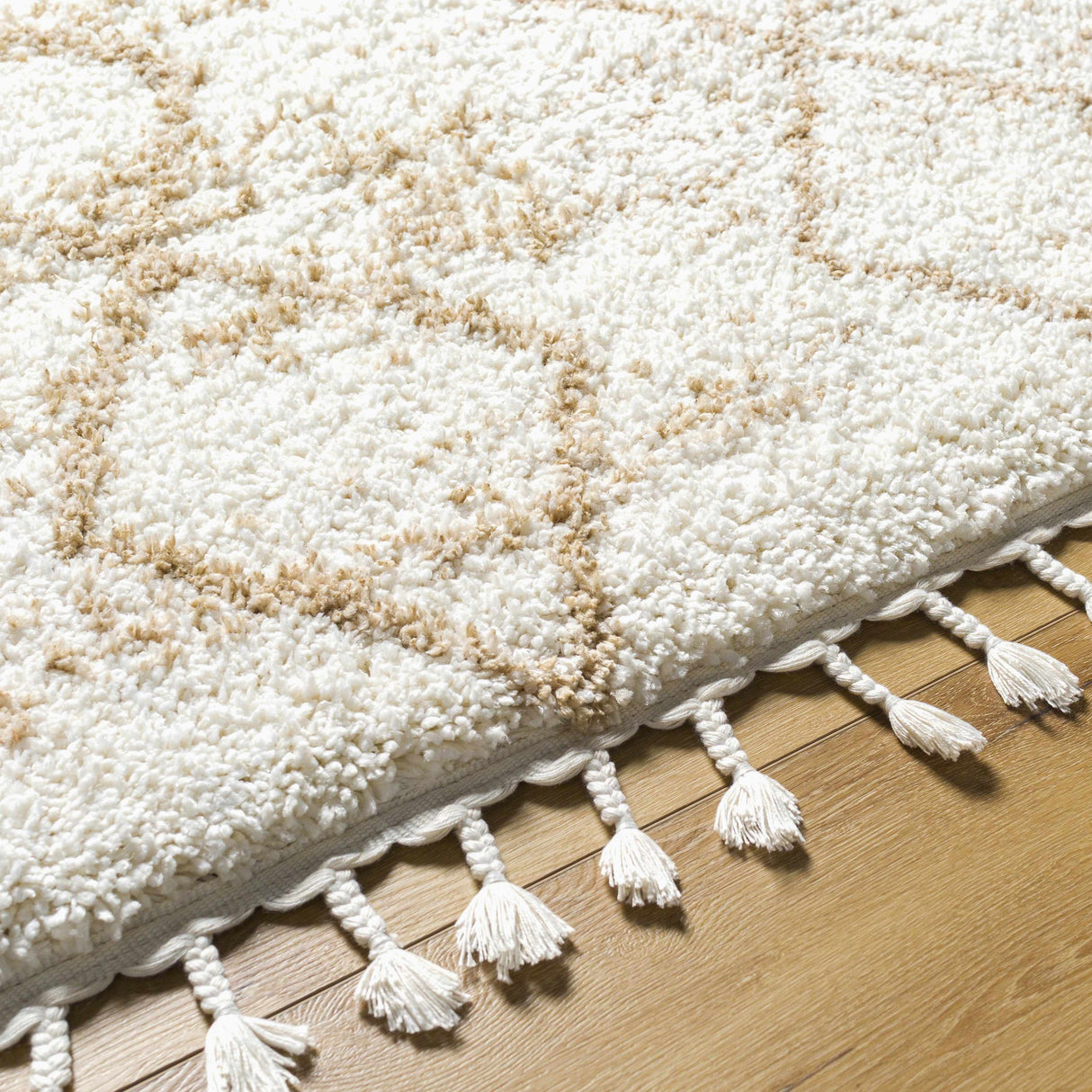 Ishan Cream Area Rug - Clearance