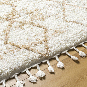 Ishan Cream Area Rug - Clearance