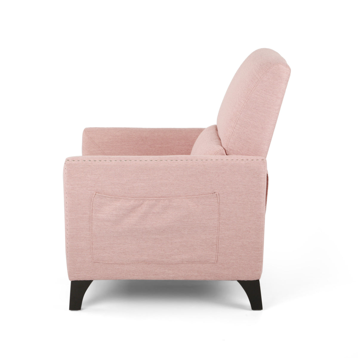 Pushback Recliner Chair with Side Pocket