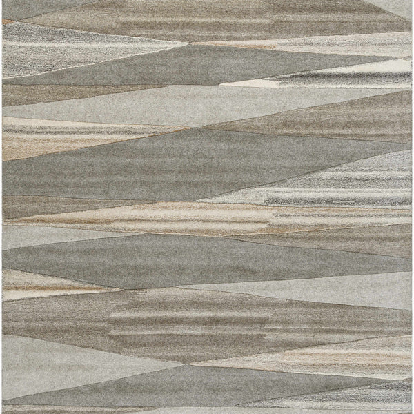 Forum Taupe Modern Wool Rug