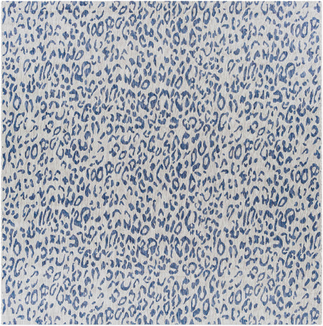 Skipsea Blue Leopard Performance Rug