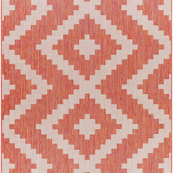 Anke Orange Area Rug - Clearance