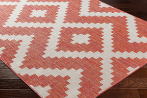 Anke Orange Area Rug - Clearance