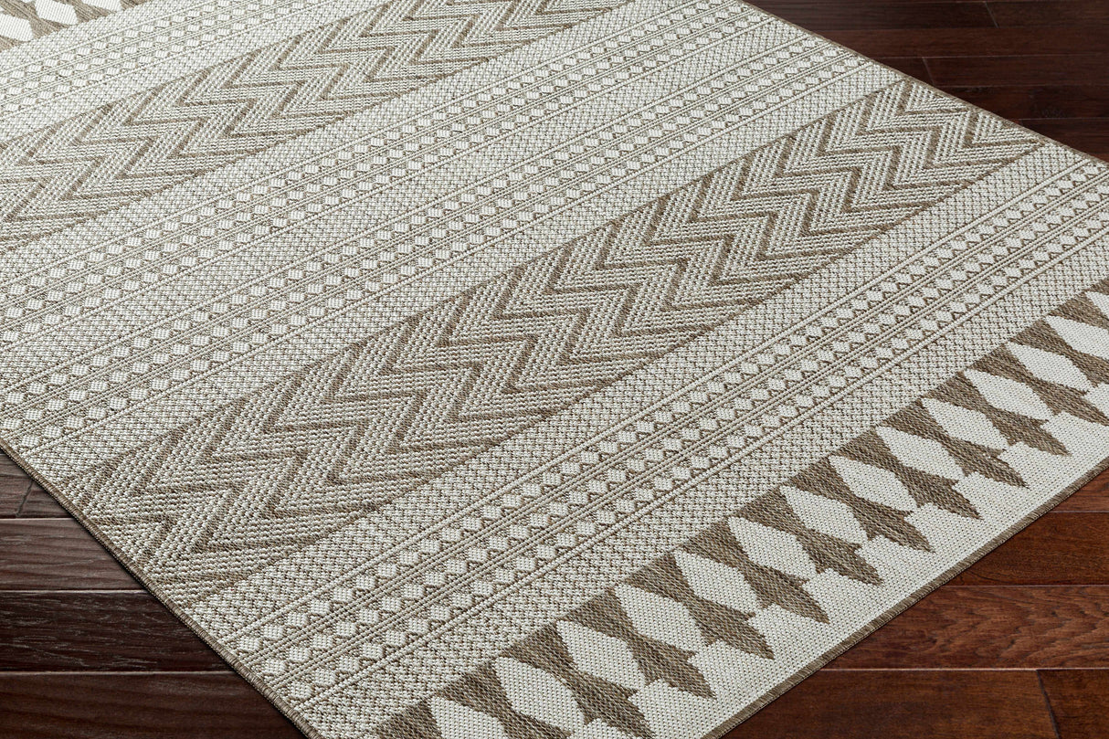 Asif Brown Area Rug - Clearance