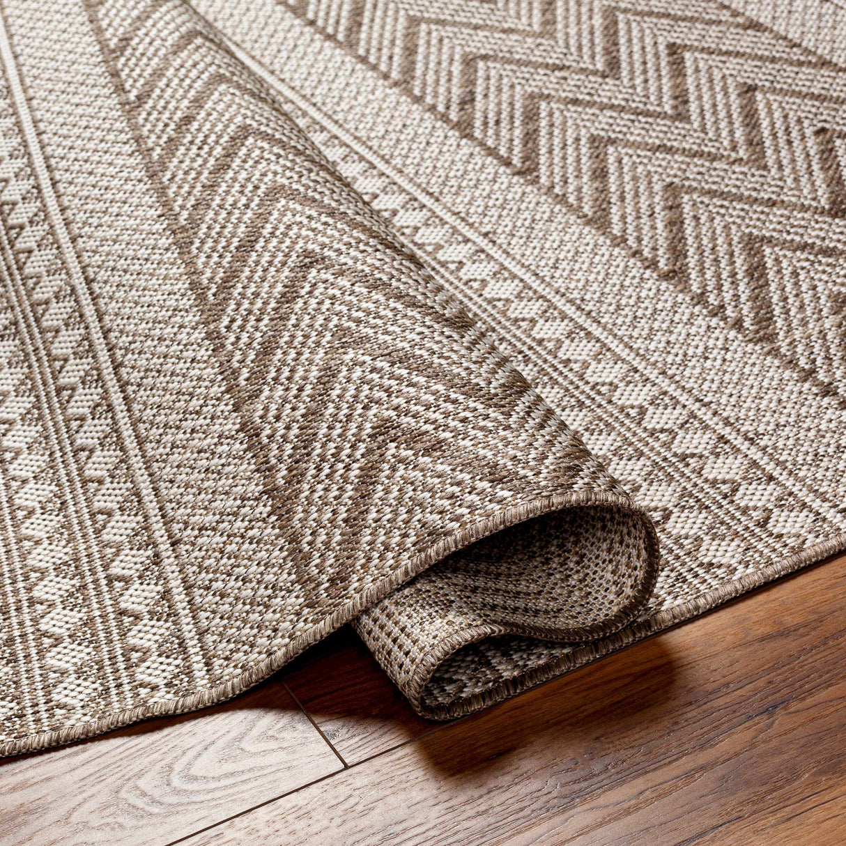 Asif Brown Area Rug - Clearance