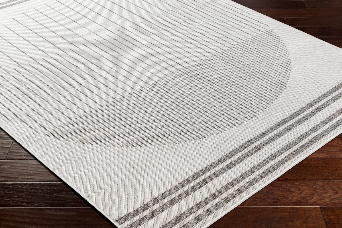 Aviya Light Gray Outdoor Area Rug - Clearance