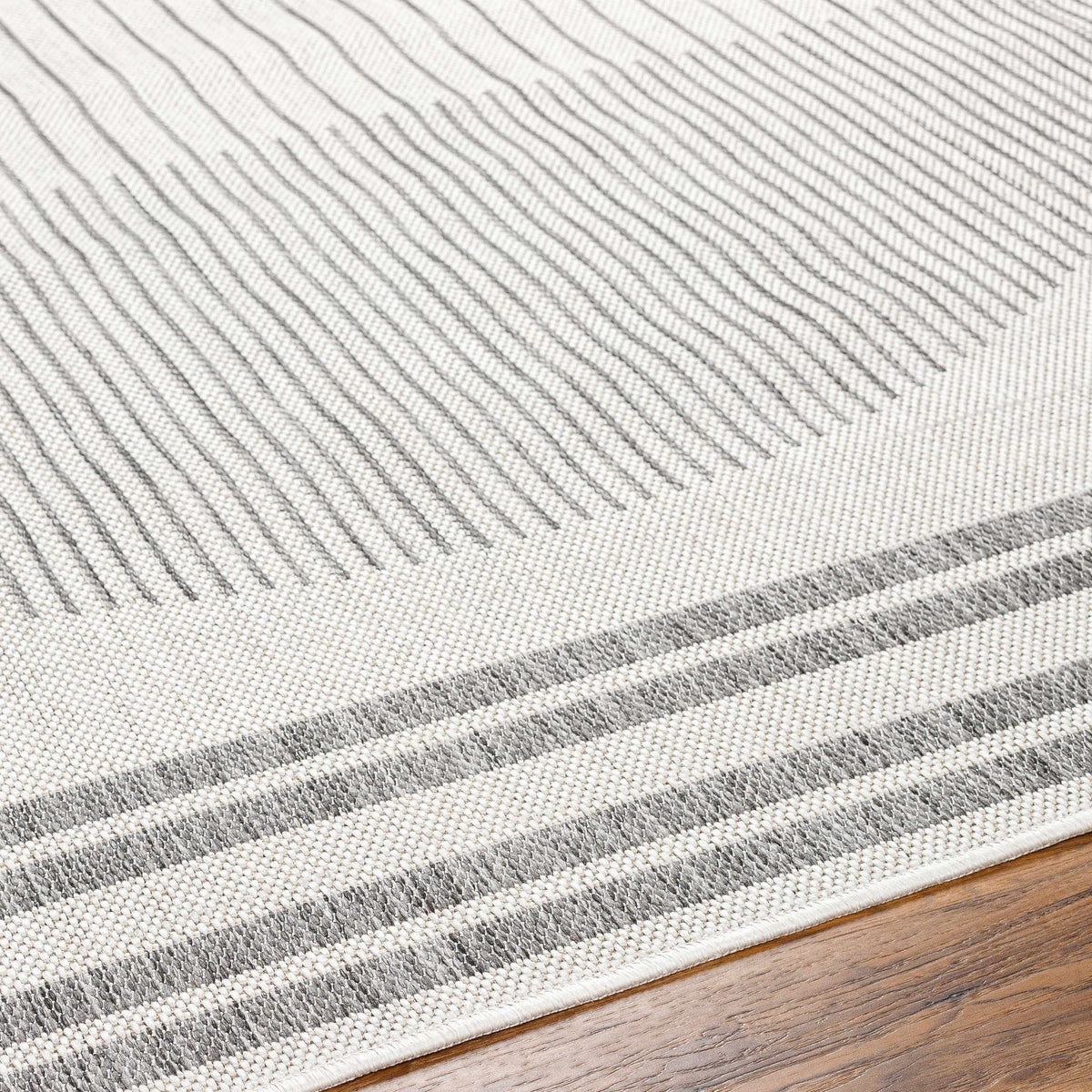 Aviya Light Gray Outdoor Area Rug - Clearance