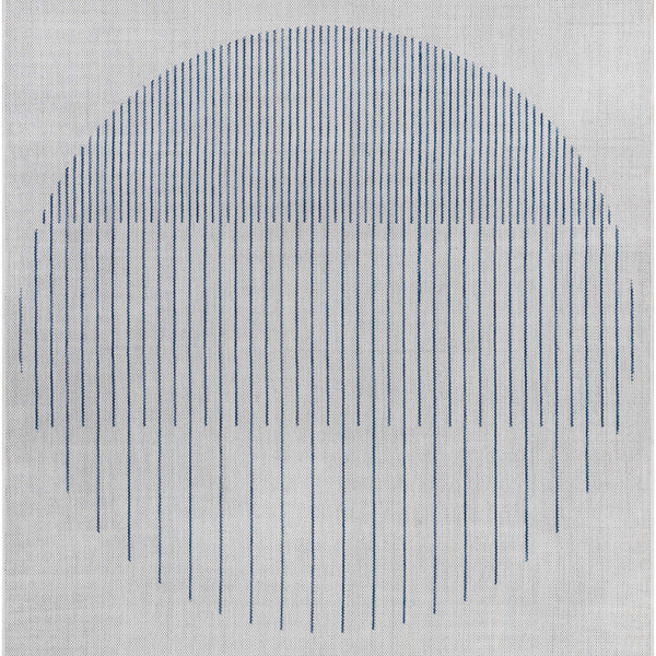 Aviya Blue & Gray Area Rug - Clearance