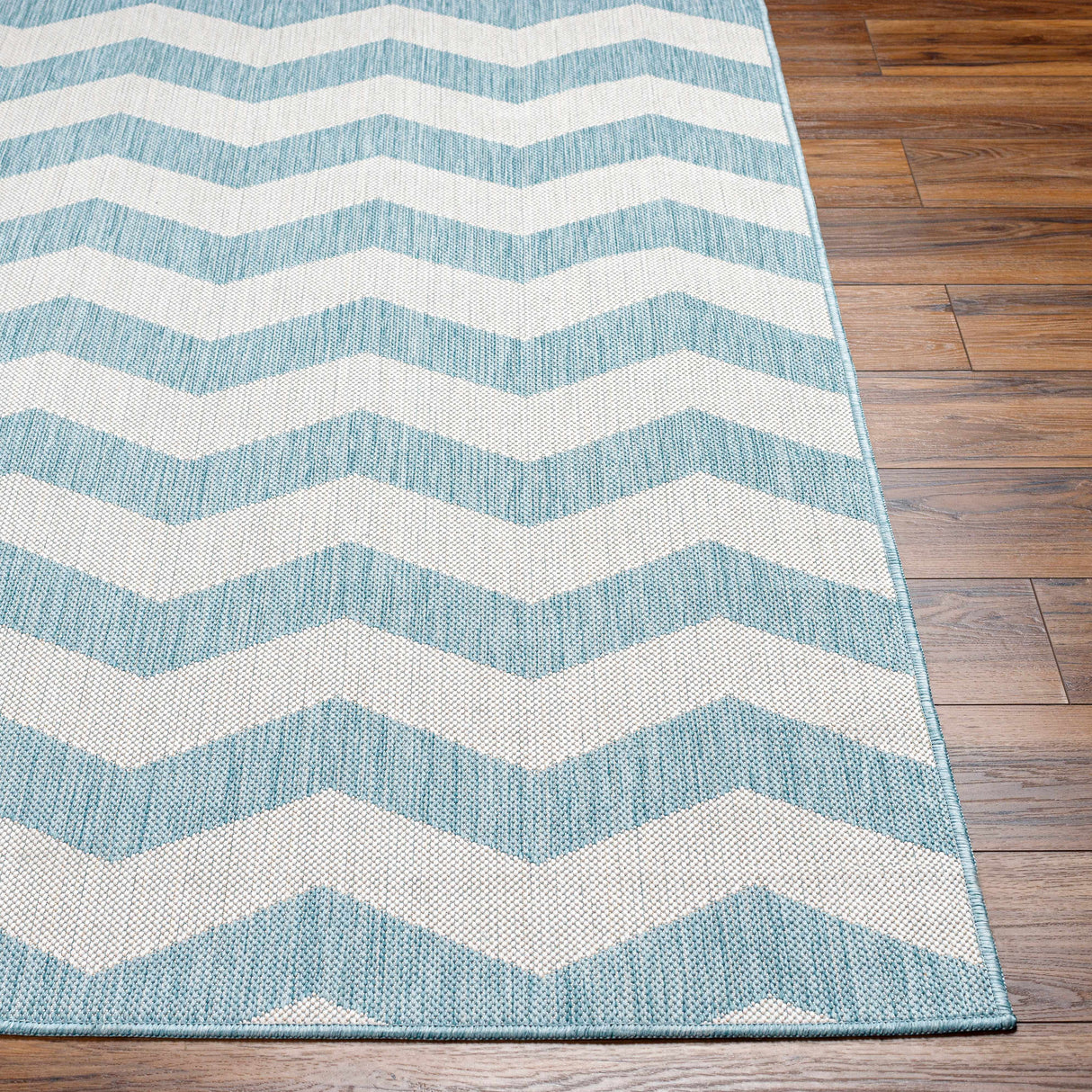 Cheri Thatch Light Blue Area Carpet Area Rug - Clearance