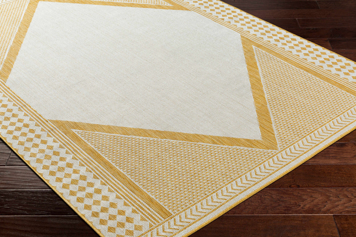 Efrem Mustard Area Carpet Area Rug - Clearance