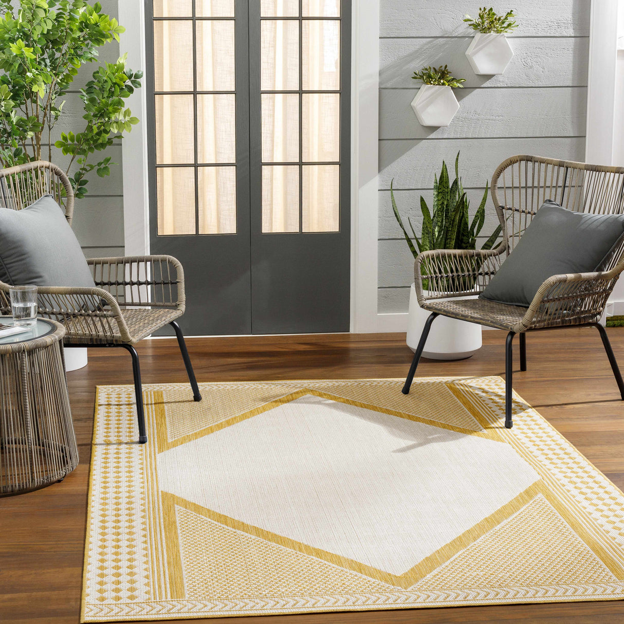 Efrem Mustard Area Carpet Area Rug - Clearance