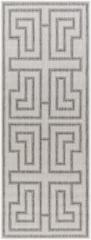 Taro Light Gray Area Rug - Clearance