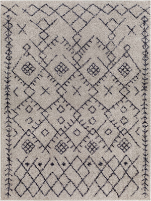 Elyes Gray Washable Area Rug - Clearance