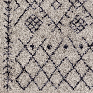 Elyes Gray Washable Area Rug - Clearance