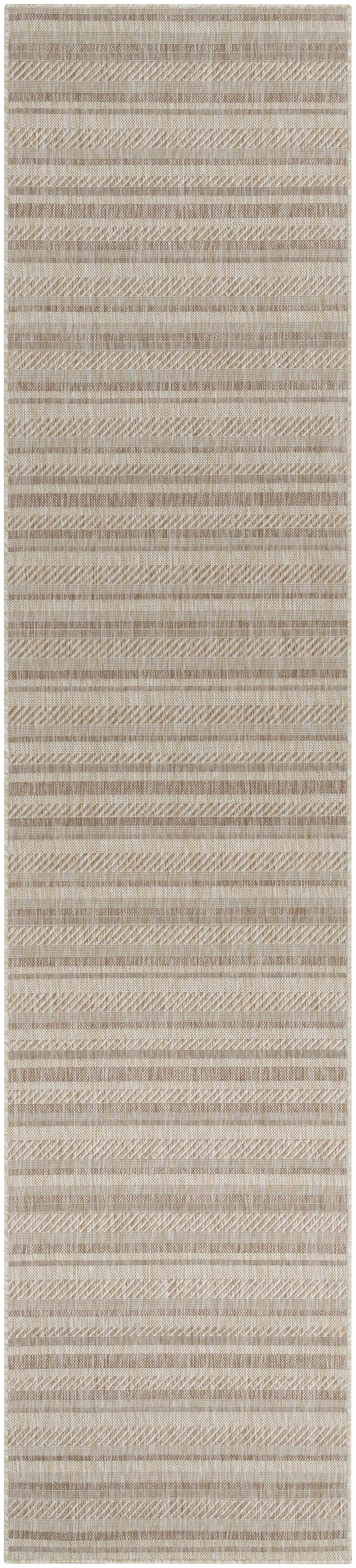 Sultanhisar Striped Nordic Rug