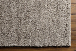 Buffy Brown Hand Knotted Wool Area Rug - Clearance