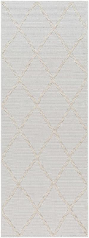 Amani White Washable Rug - Clearance