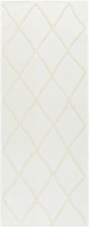 Amani White Washable Rug - Clearance