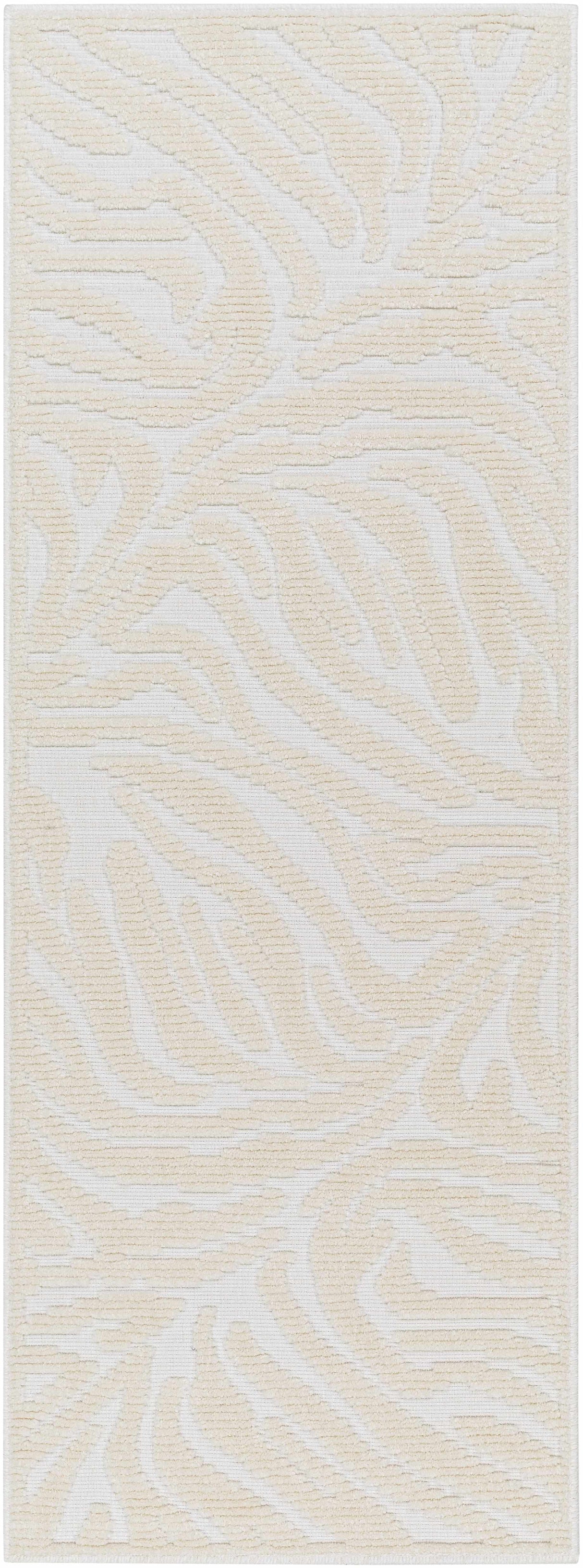 Keto Cream 3D Zebra Rug - Clearance