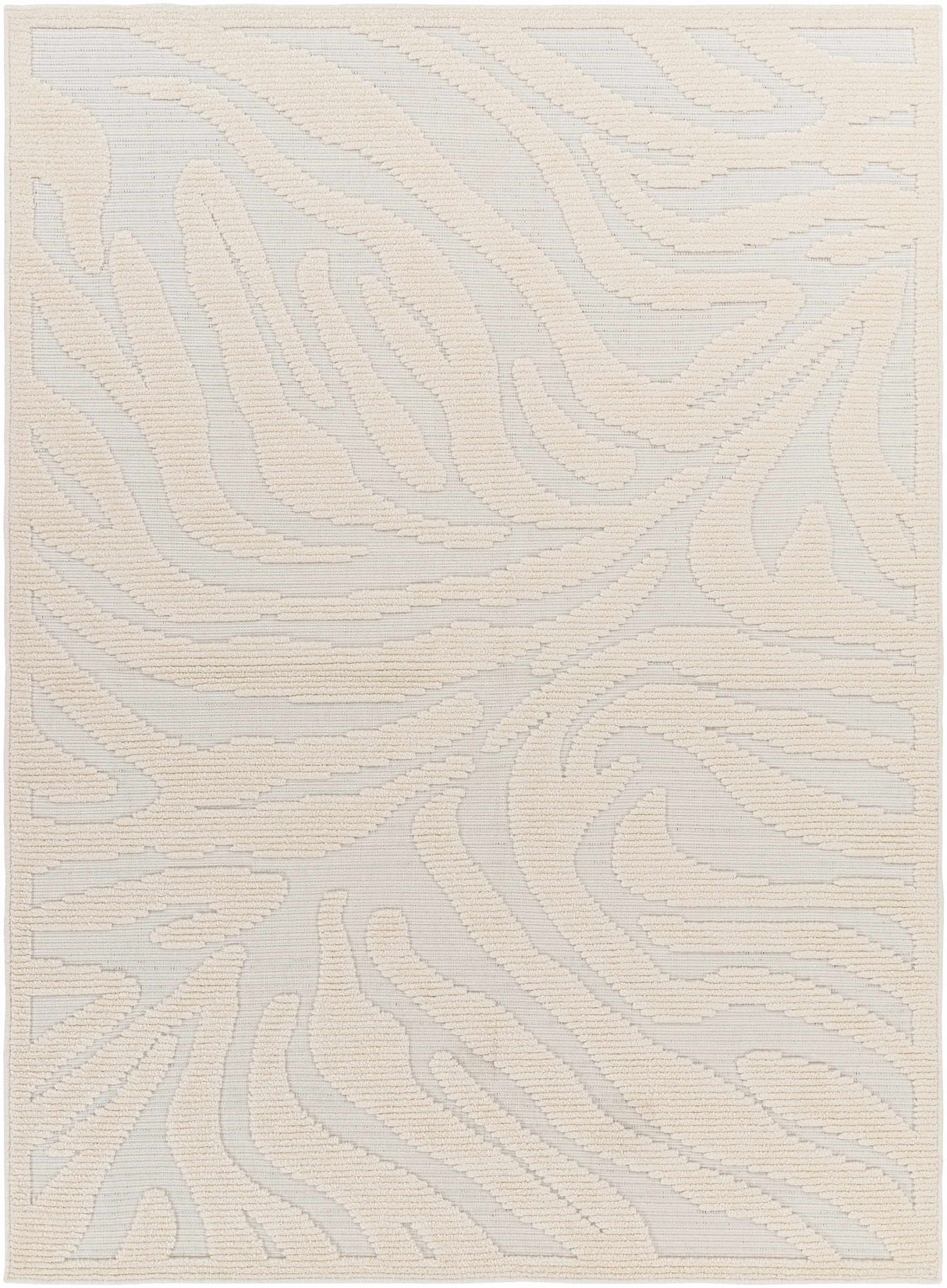Keto Cream 3D Zebra Rug - Clearance