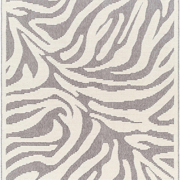Keto Gray Zebra Rug - Clearance