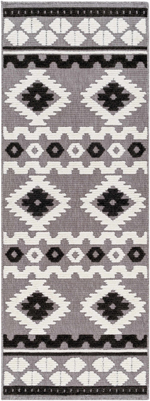 Noki Washable Textured Southwestern Rug - Clearance