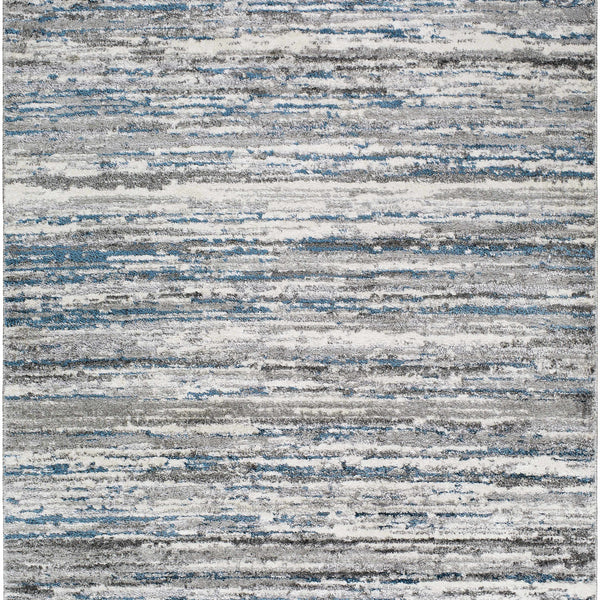 Skule Gray & Blue Area Rug