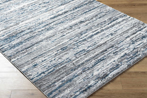 Skule Gray & Blue Area Rug