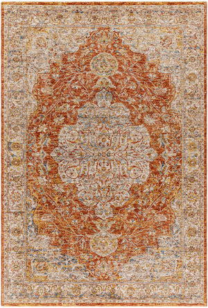 Aman Rust Area Rug - Clearance