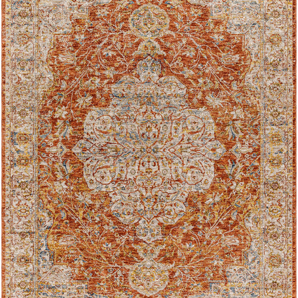 Aman Rust Area Rug - Clearance