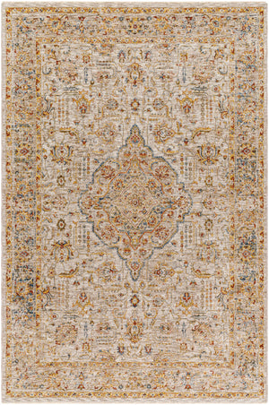 Canan Textured Rug with Fringes
