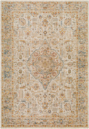 Canan Textured Rug with Fringes