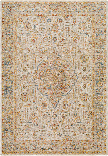 Canan Textured Rug with Fringes