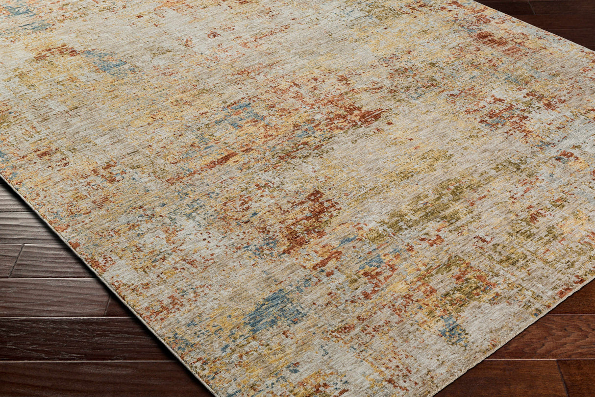 Eula Textured Rug with Fringes