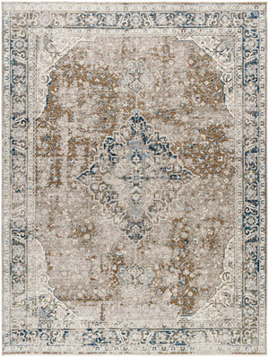 Jemma Brown Medallion Area Rug - Clearance