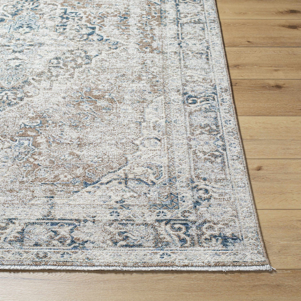 Jemma Brown Medallion Area Rug - Clearance