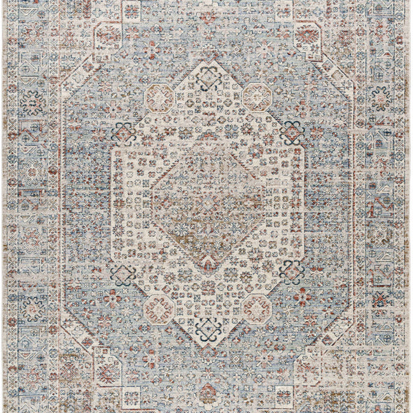 Kalei Beige & Blue Area Rug - Clearance
