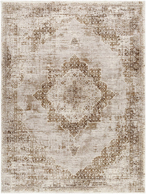 Kosta Beige Medallion Area Rug - Clearance