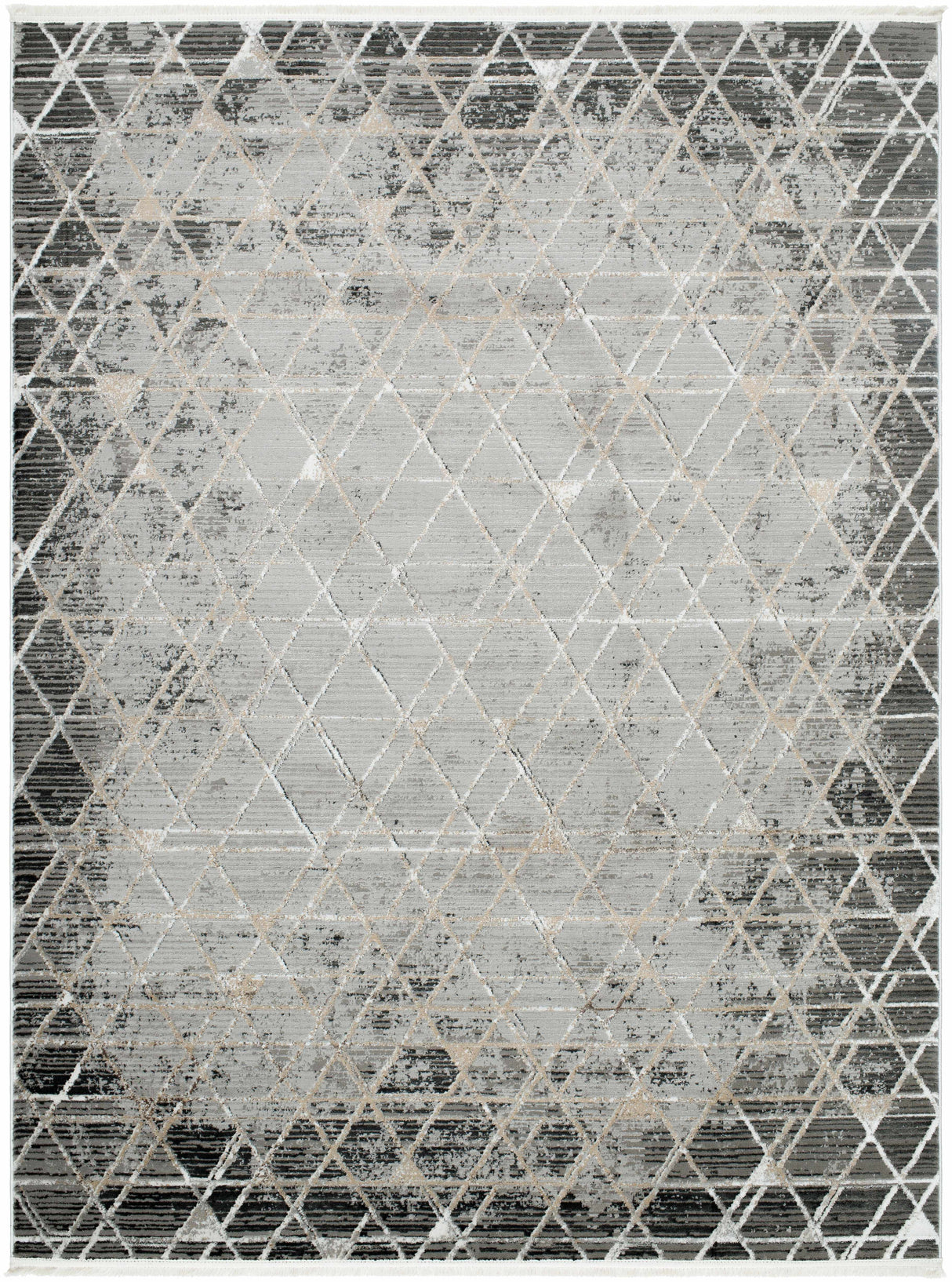 Luol Gray Area Rug - Clearance
