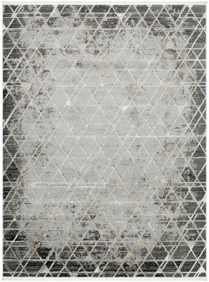 Luol Gray Area Rug - Clearance