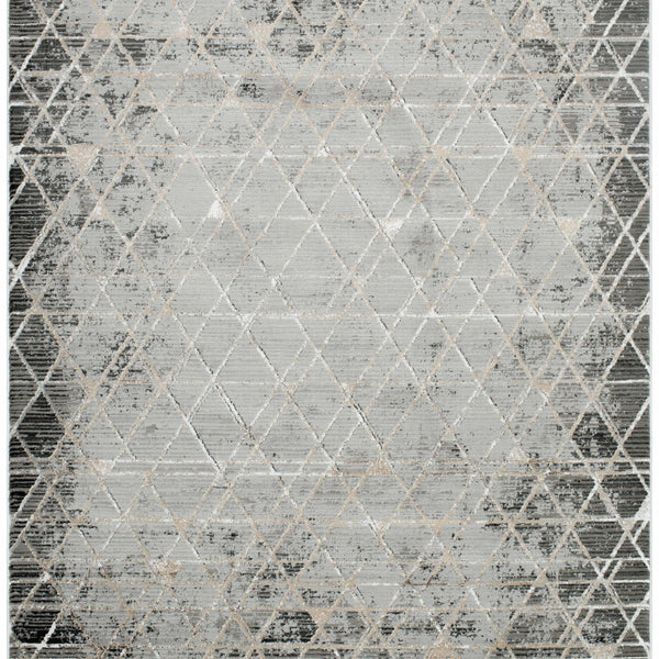 Luol Gray Area Rug - Clearance