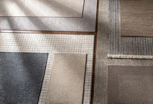 Lecompton Solid Charcoal Viscose Rug - Clearance