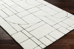Fusao Rose Cream Area Rug - Clearance