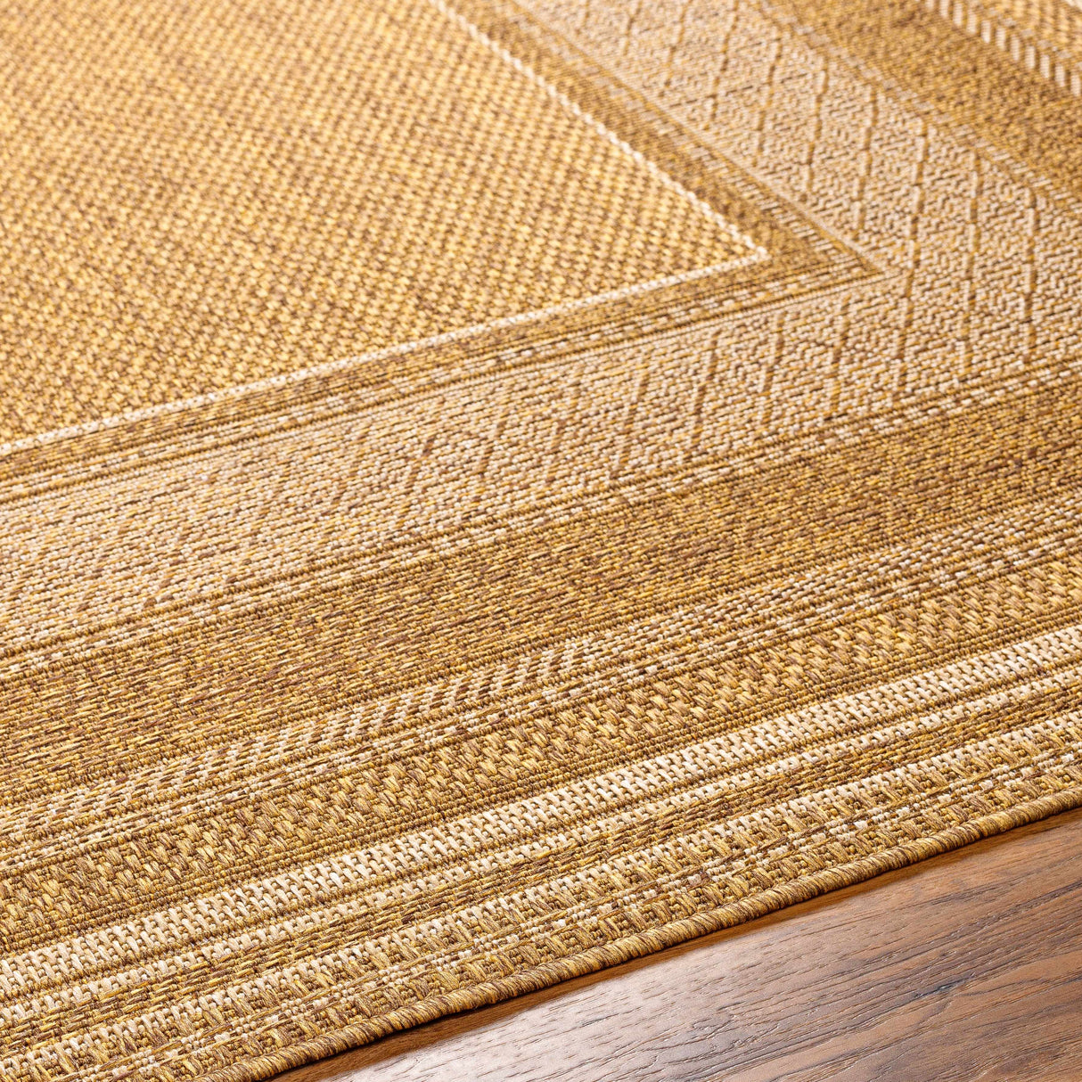 Chael Flatweave Faux Jute Rug