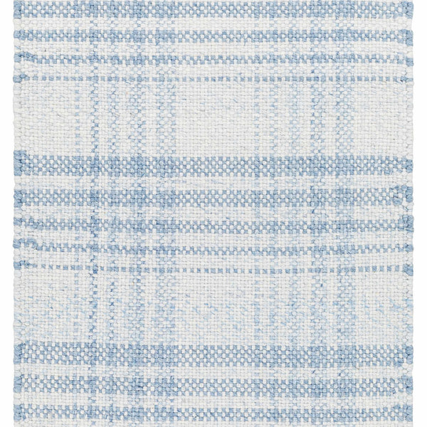 Inara Blue Plaid Area Rug